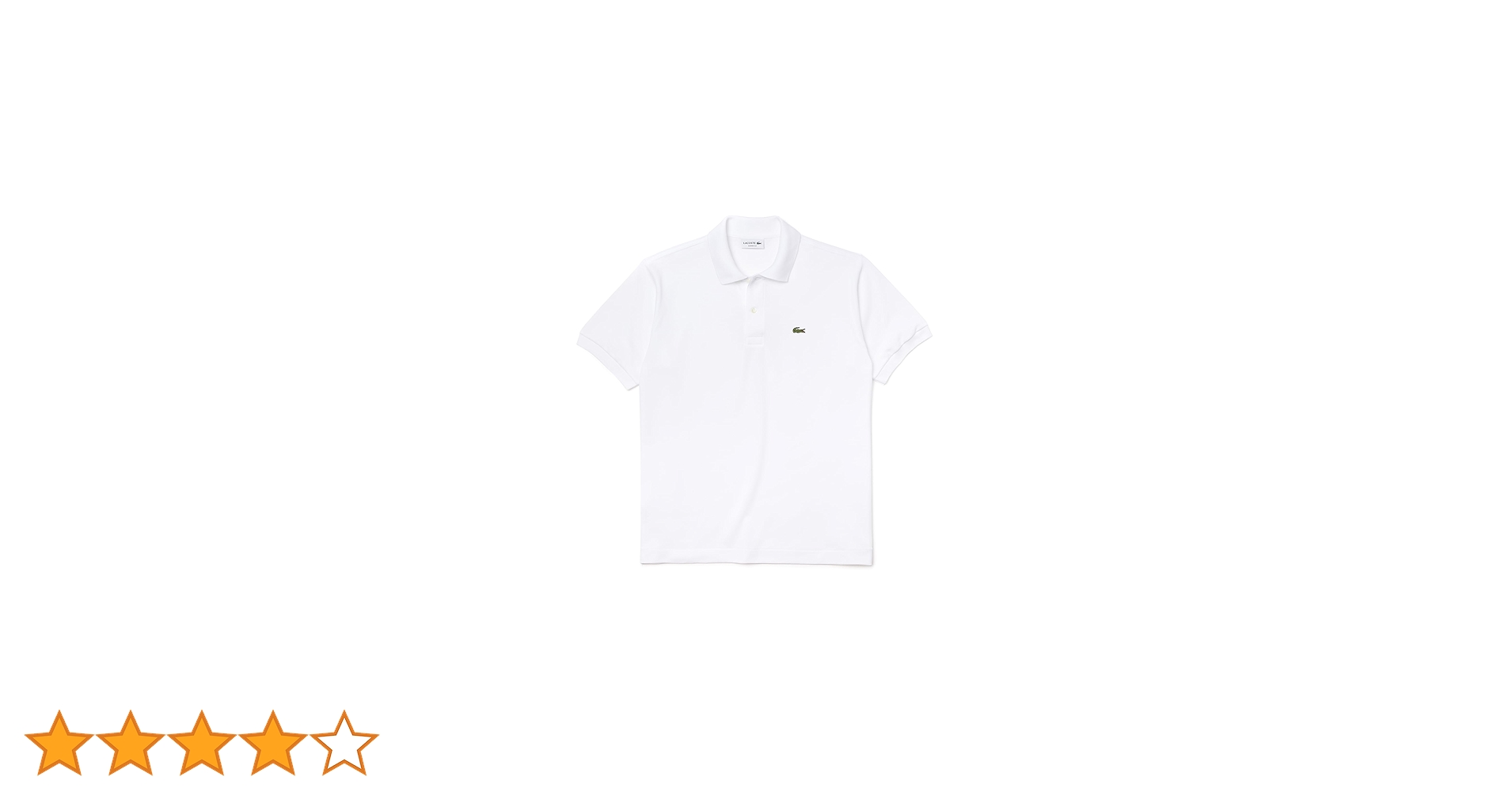 LACOSTE ホワイト ポロシャツ 2枚セット サイズ4 LACOSTE L1212 ポロシャツ （ポロシャツ）｜TOMORROWLAND